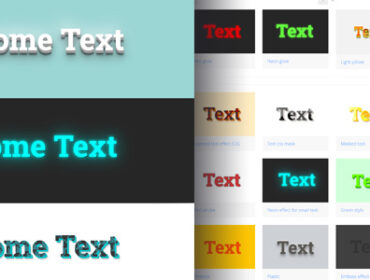 30 effets de texte open source réalisés en CSS