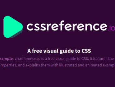 Découvrez CSSReference.io, une documentation illustrées des propriétés du CSS