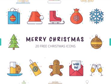 12 ressources graphiques gratuites sur le thème de Noël